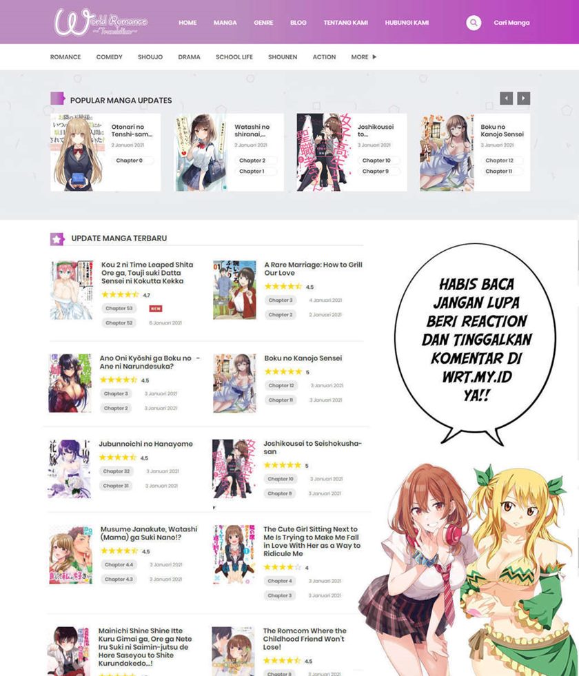 JK to Sutego no Akachan Chapter 03 Bahasa Indonesia