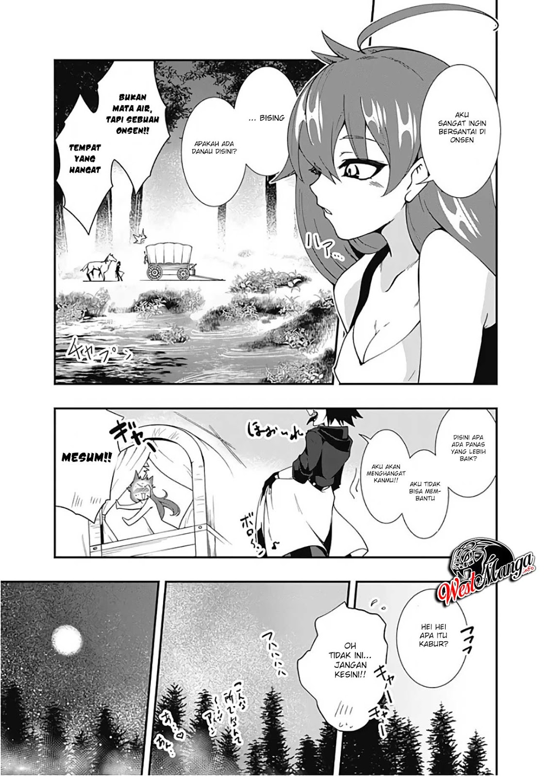 Jichou shinai Motoyuusha no Tsuyokute Tanoshii New Game Chapter 17 Bahasa Indonesia