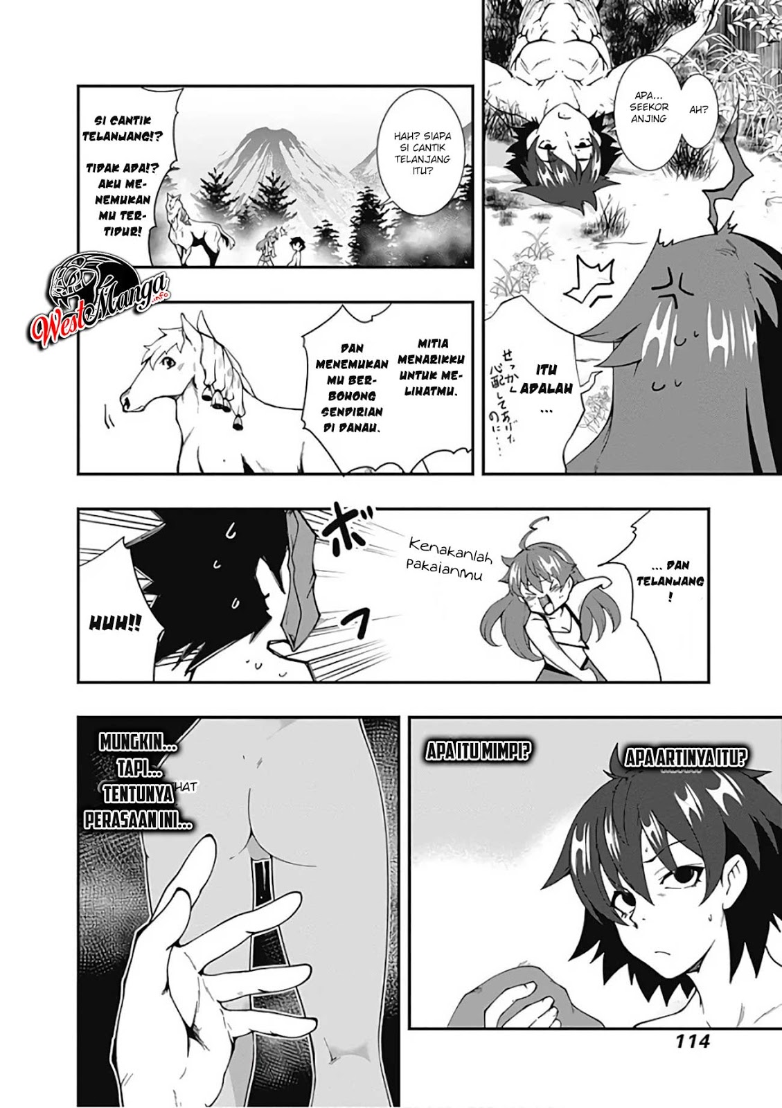 Jichou shinai Motoyuusha no Tsuyokute Tanoshii New Game Chapter 17 Bahasa Indonesia