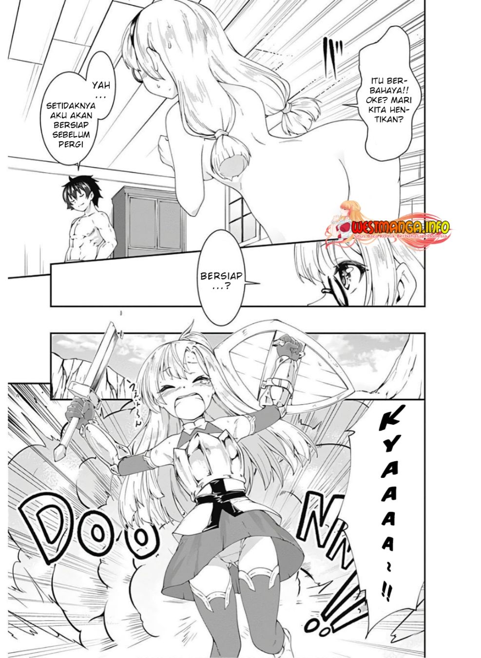 Jichou shinai Motoyuusha no Tsuyokute Tanoshii New Game Chapter 83 Bahasa Indonesia