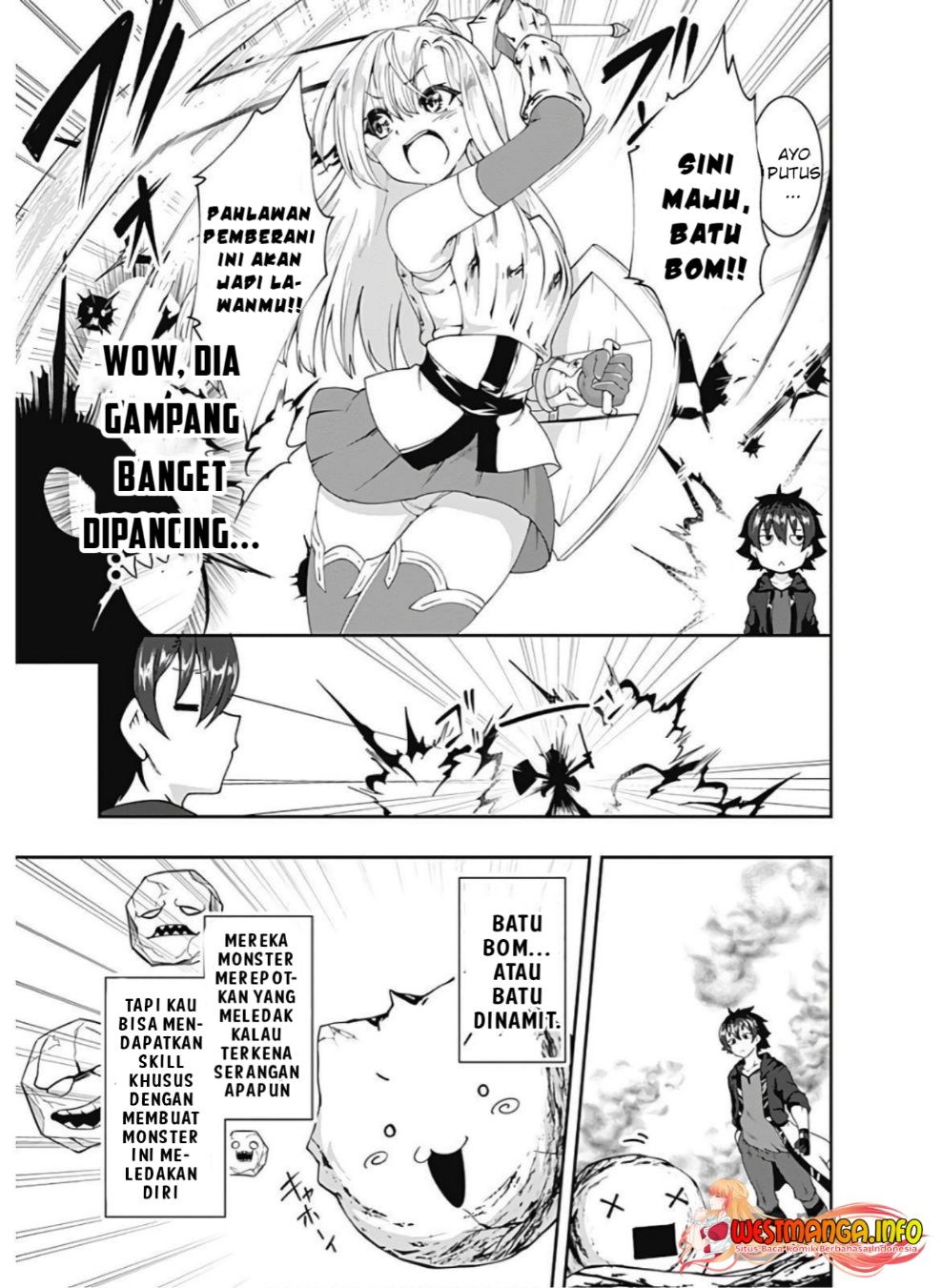 Jichou shinai Motoyuusha no Tsuyokute Tanoshii New Game Chapter 83 Bahasa Indonesia