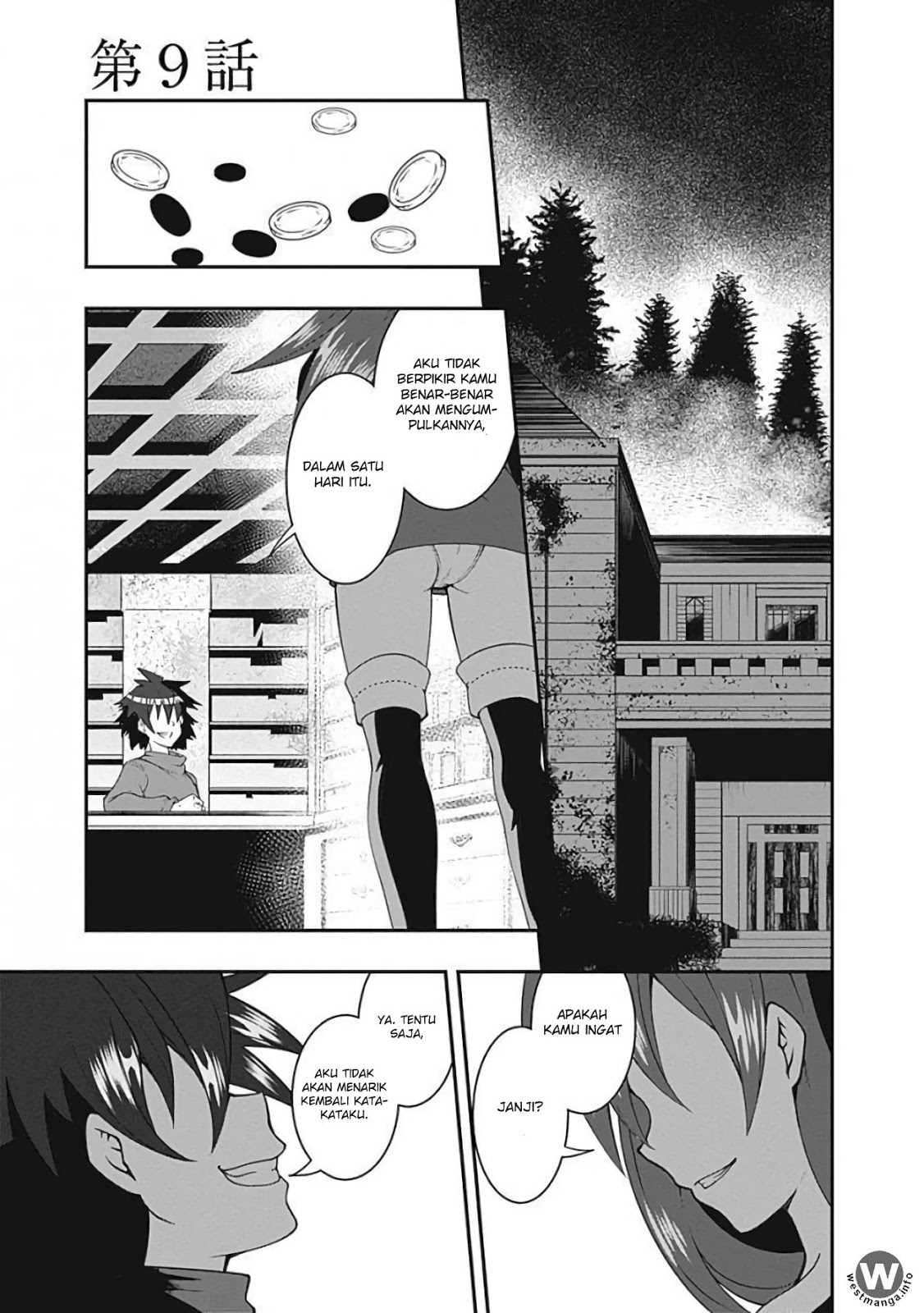 Jichou shinai Motoyuusha no Tsuyokute Tanoshii New Game chapter 9