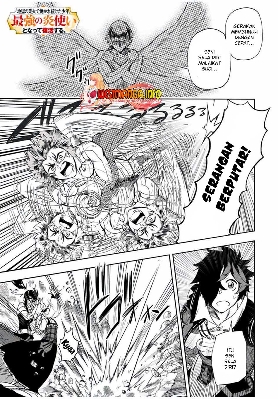 Jigoku no Gouka de Yaka re Tsuzuketa Shounen. Saikyou no Honou Tsukai to Natte Fukkatsu Suru. chapter 24