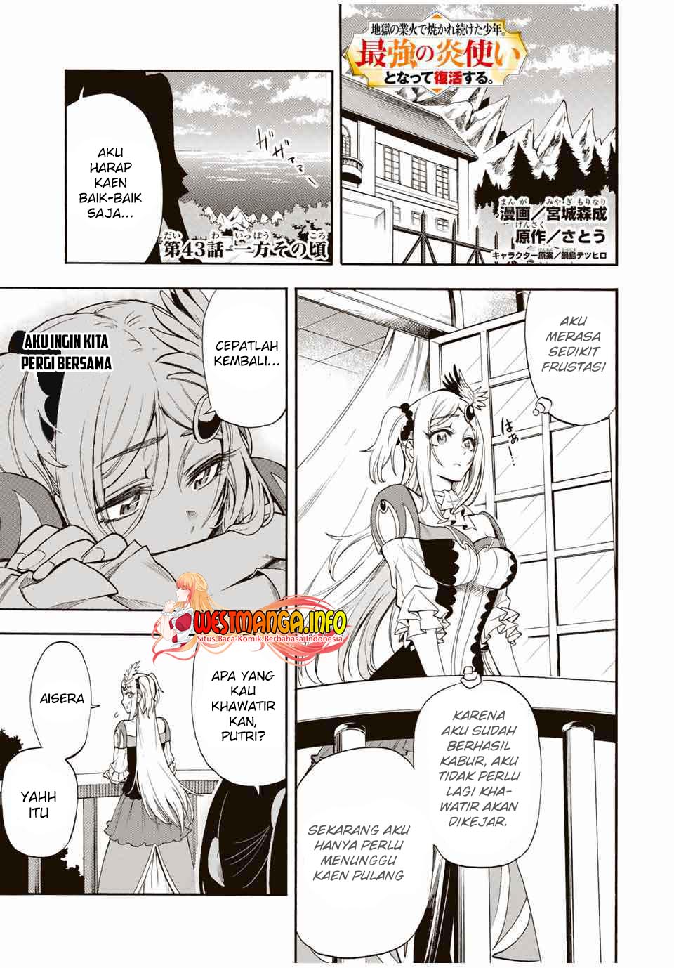 Jigoku no Gouka de Yaka Chapter 43 Bahasa Indonesia