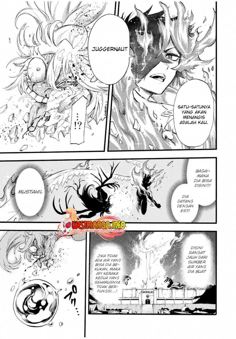 Jigoku no Gouka de Yaka re Tsuzuketa Shounen. Saikyou no Honou Tsukai to Natte Fukkatsu Suru. chapter 91