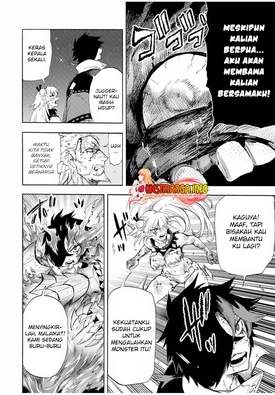 Jigoku no Gouka de Yaka re Tsuzuketa Shounen. Saikyou no Honou Tsukai to Natte Fukkatsu Suru. chapter 99
