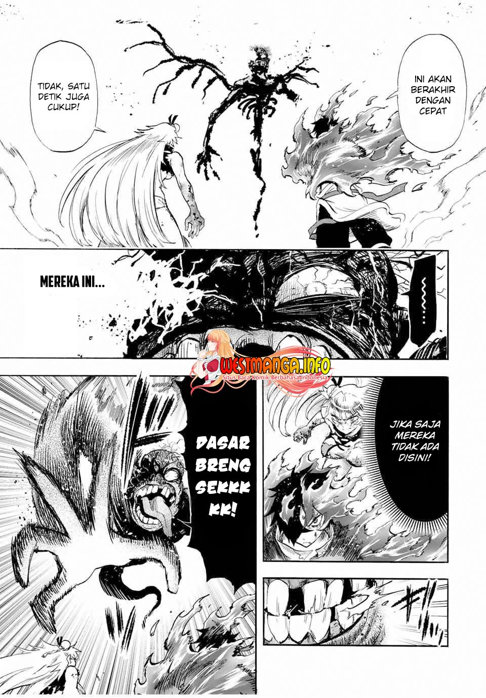 Jigoku no Gouka de Yaka re Tsuzuketa Shounen. Saikyou no Honou Tsukai to Natte Fukkatsu Suru. chapter 99