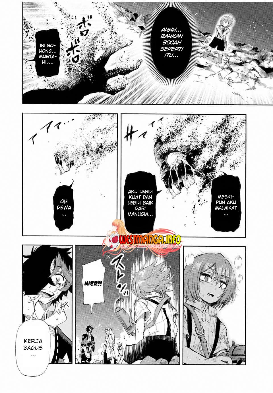 Jigoku no Gouka de Yaka re Tsuzuketa Shounen. Saikyou no Honou Tsukai to Natte Fukkatsu Suru. chapter 99