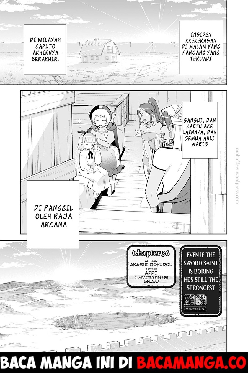 Jimina Kensei wa Sore Demo Saikyoudesu chapter 36