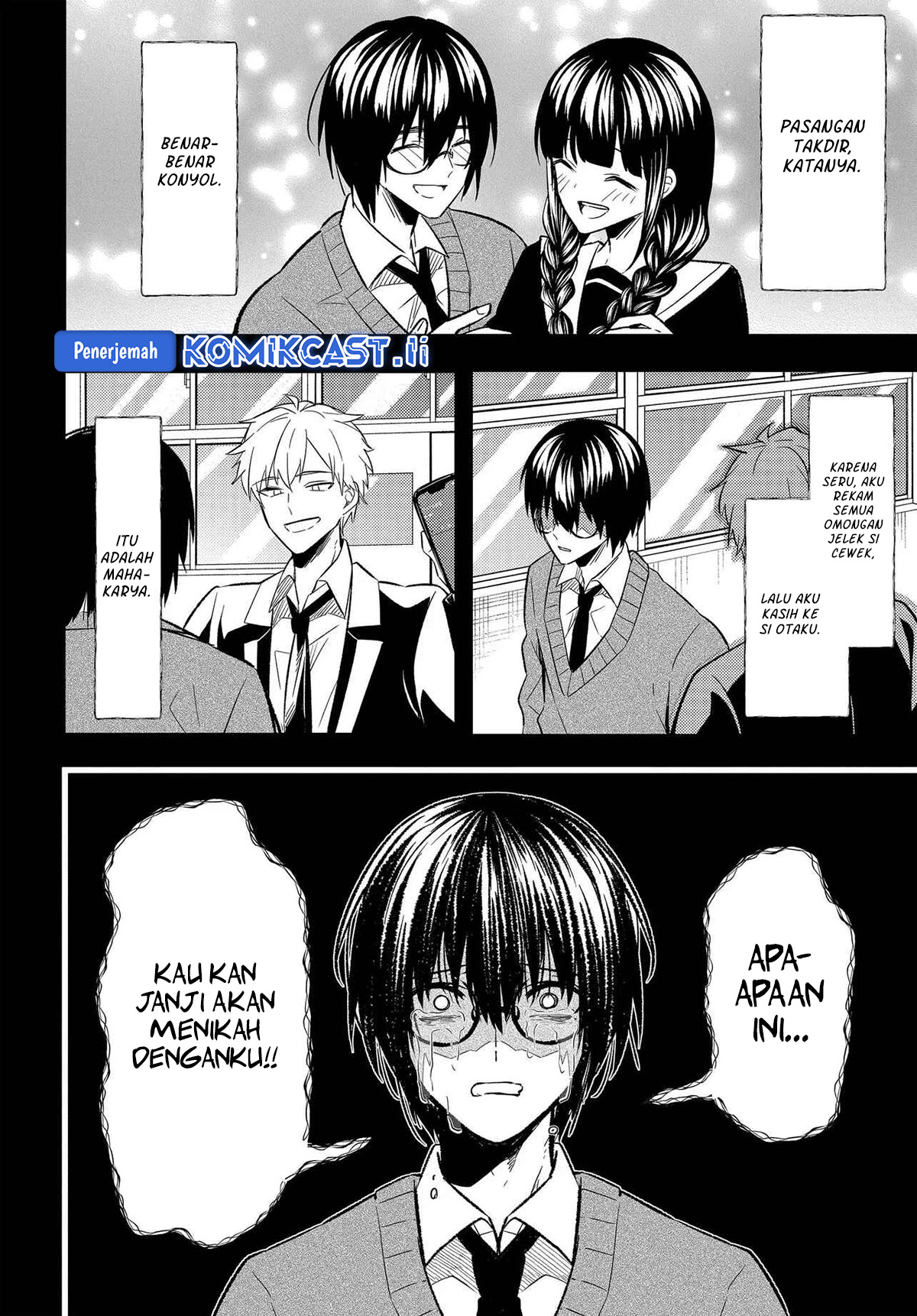 Jinsei Gyakuten Uwaki Sare, Enzai o Kiserareta Ore ga, Gakuen Ichi no Bishoujo ni Natsukareru Chapter 03 Bahasa Indonesia