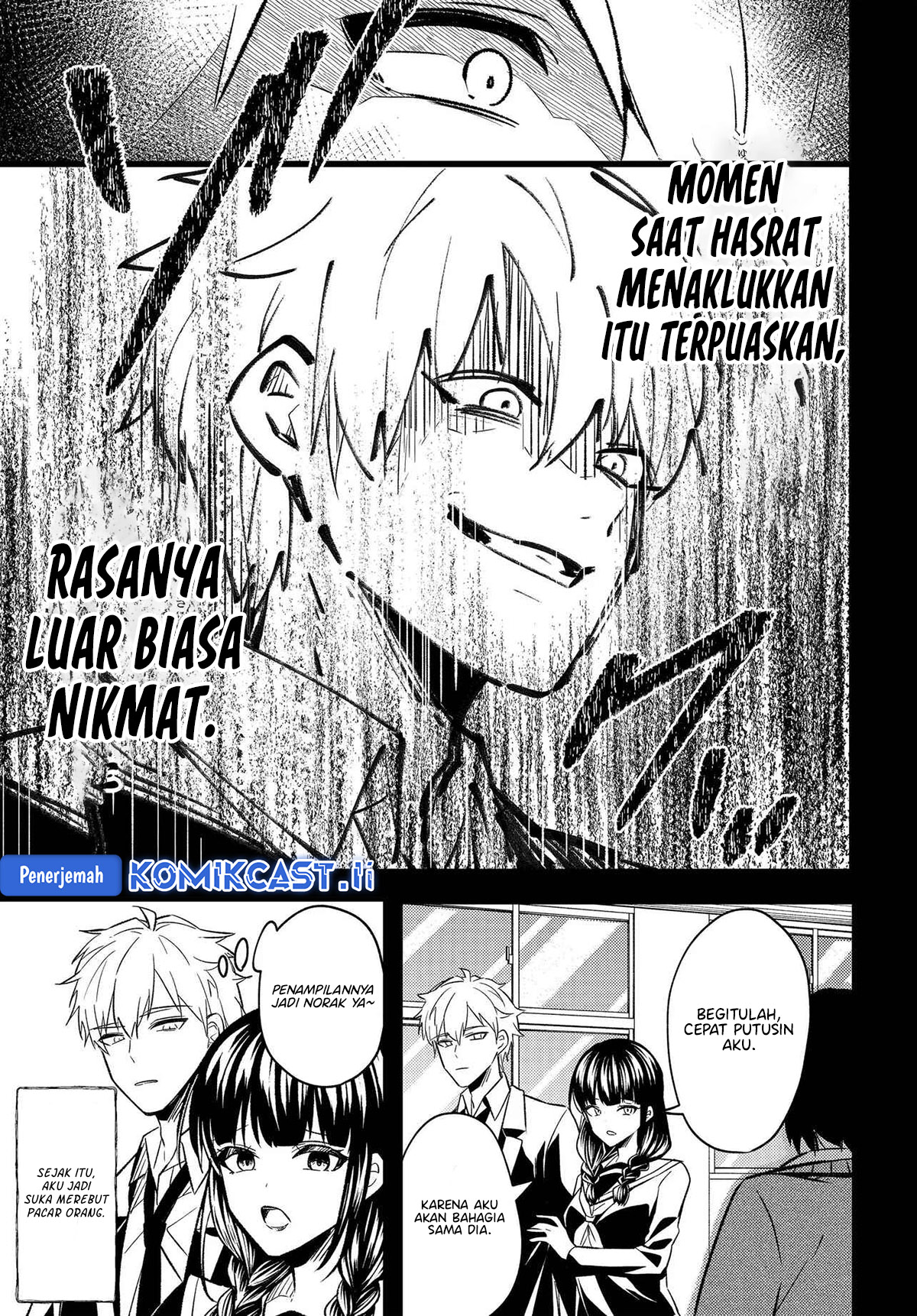 Jinsei Gyakuten Uwaki Sare, Enzai o Kiserareta Ore ga, Gakuen Ichi no Bishoujo ni Natsukareru Chapter 03 Bahasa Indonesia