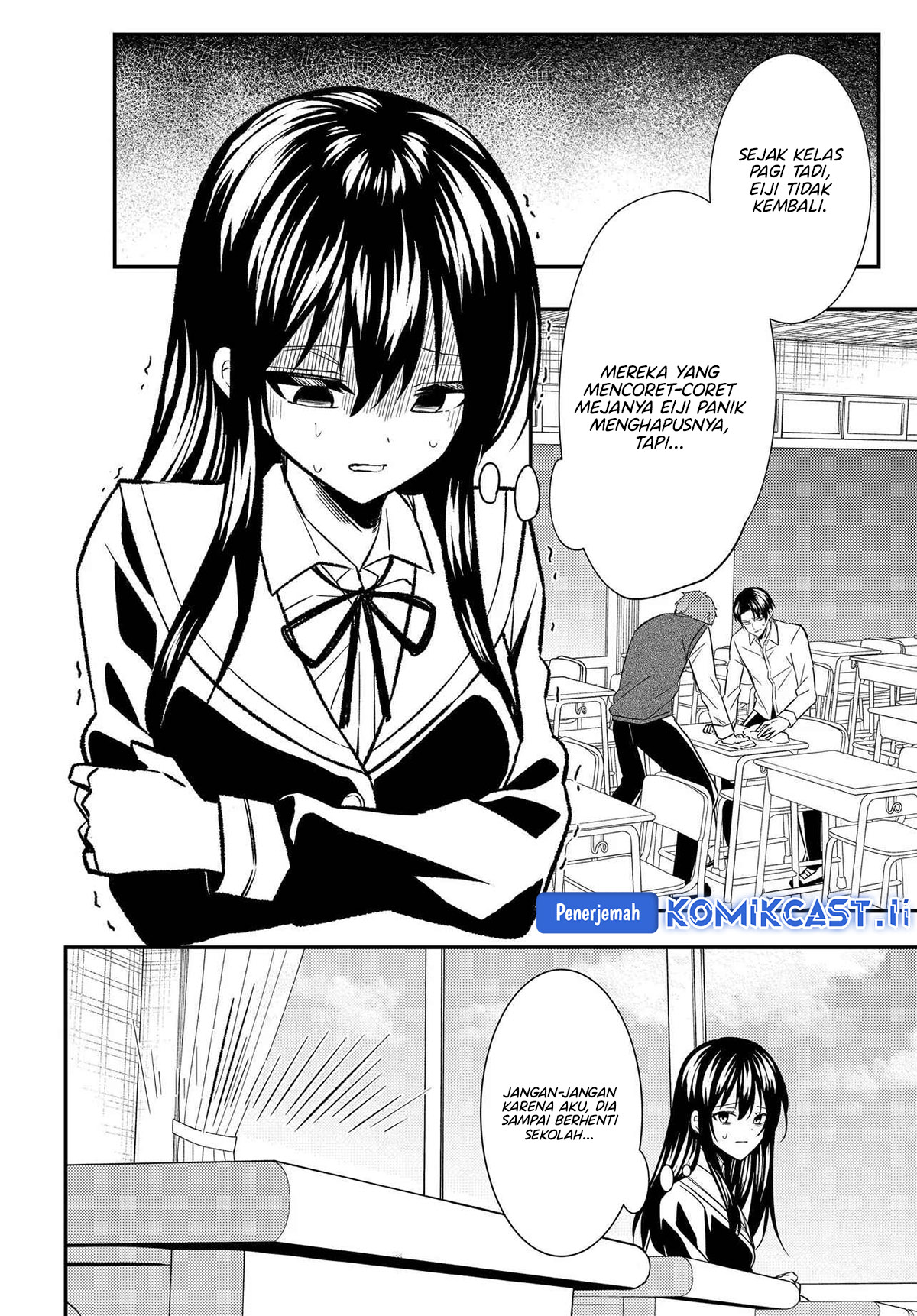 Jinsei Gyakuten Uwaki Sare, Enzai o Kiserareta Ore ga, Gakuen Ichi no Bishoujo ni Natsukareru Chapter 03 Bahasa Indonesia