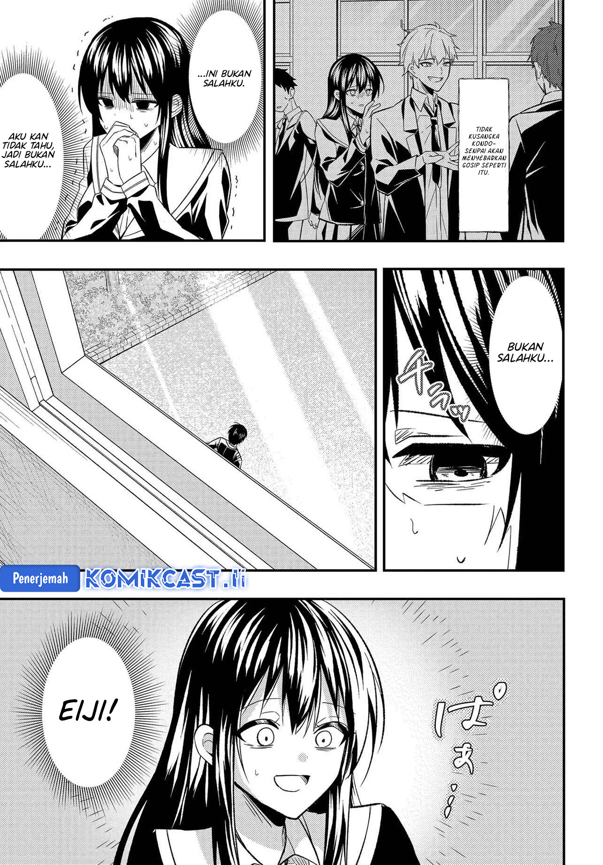 Jinsei Gyakuten Uwaki Sare, Enzai o Kiserareta Ore ga, Gakuen Ichi no Bishoujo ni Natsukareru Chapter 03 Bahasa Indonesia