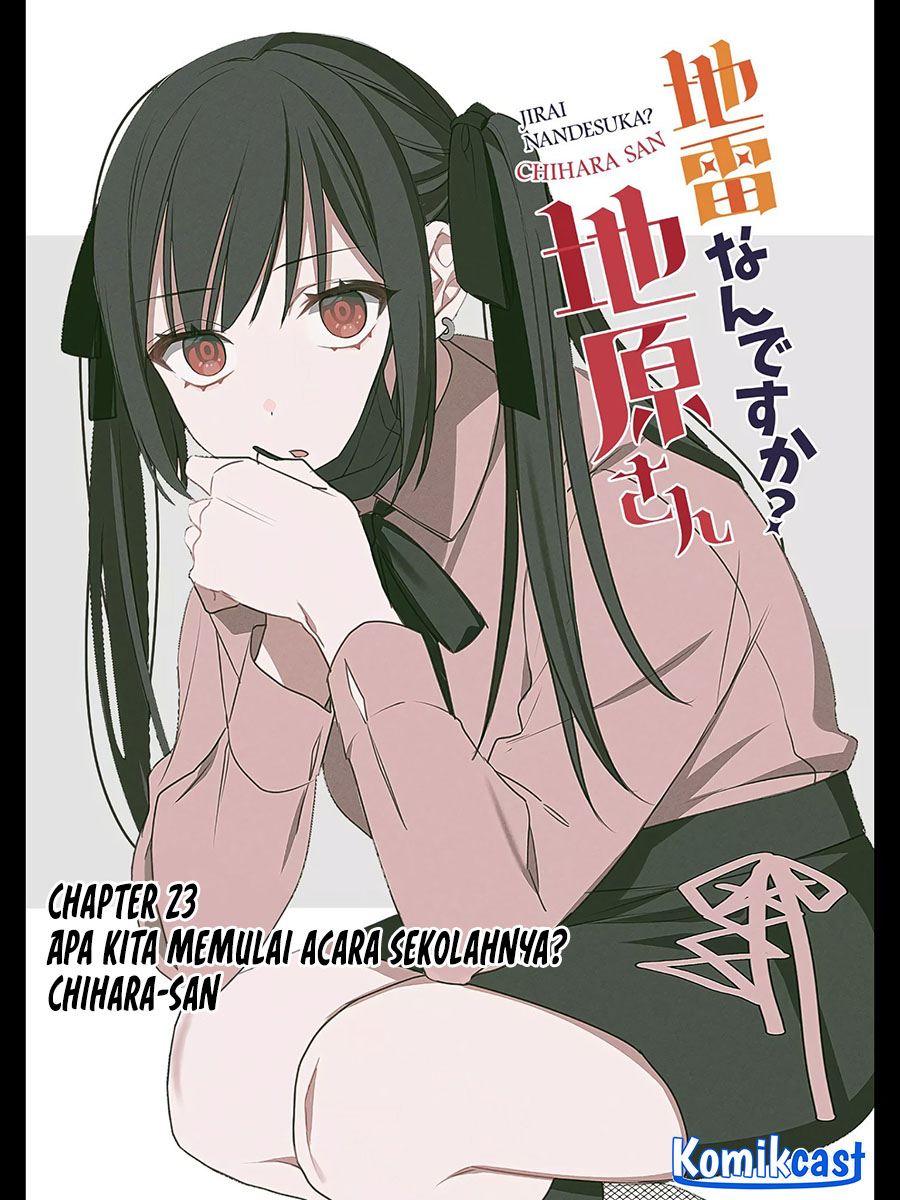 Jirai Nandesuka? Chihara-san Chapter 23 Bahasa Indonesia