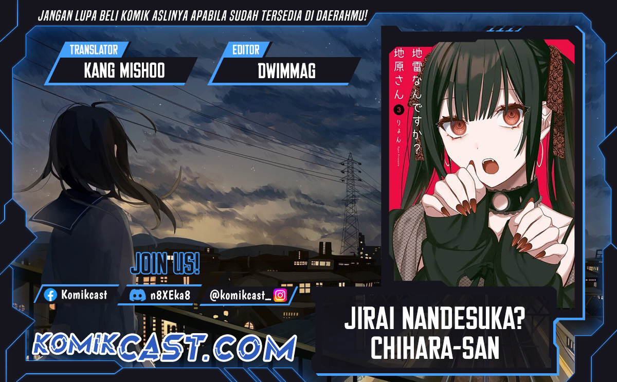 Jirai Nandesuka? Chihara-san Chapter 25 Bahasa Indonesia
