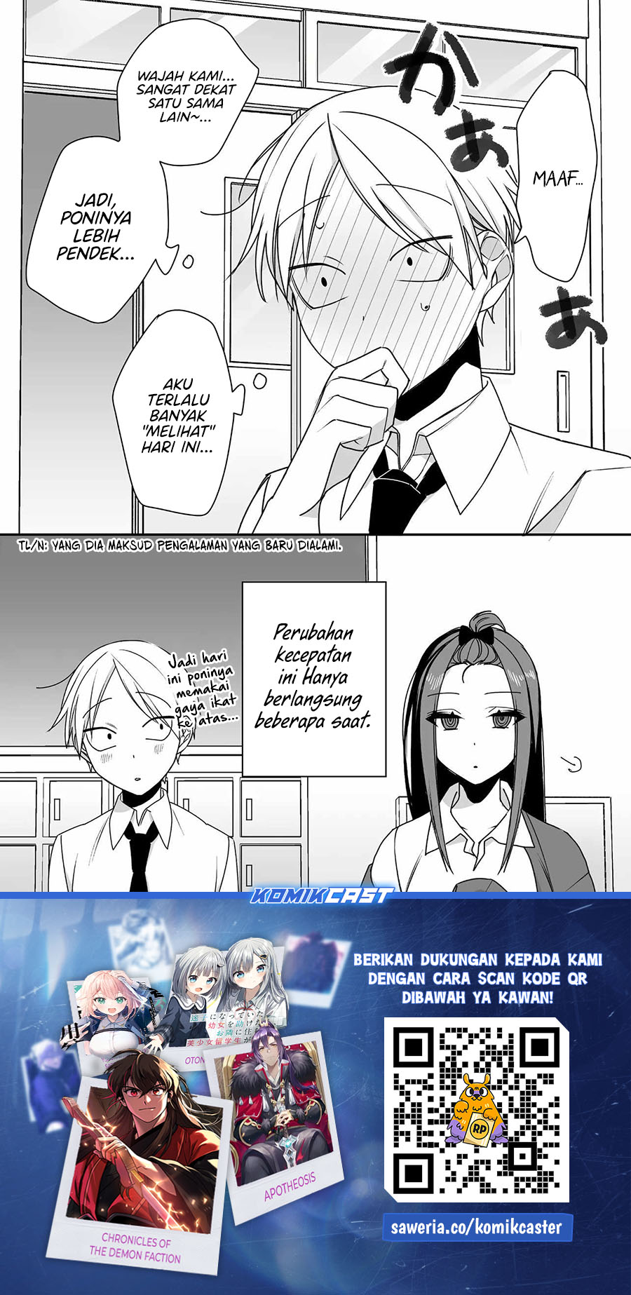 Jirai Nandesuka? Chihara-san Chapter 50 Bahasa Indonesia