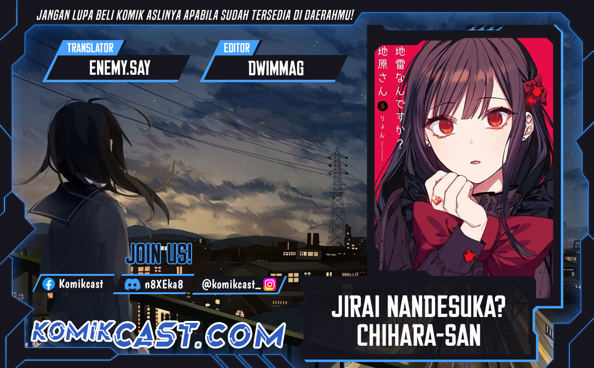 Jirai Nandesuka? Chihara-san Chapter 57 Bahasa Indonesia
