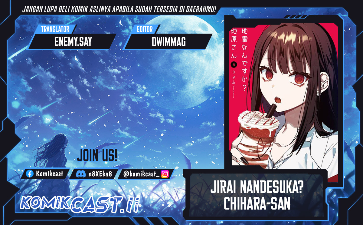 Jirai Nandesuka? Chihara-san Chapter 62 Bahasa Indonesia