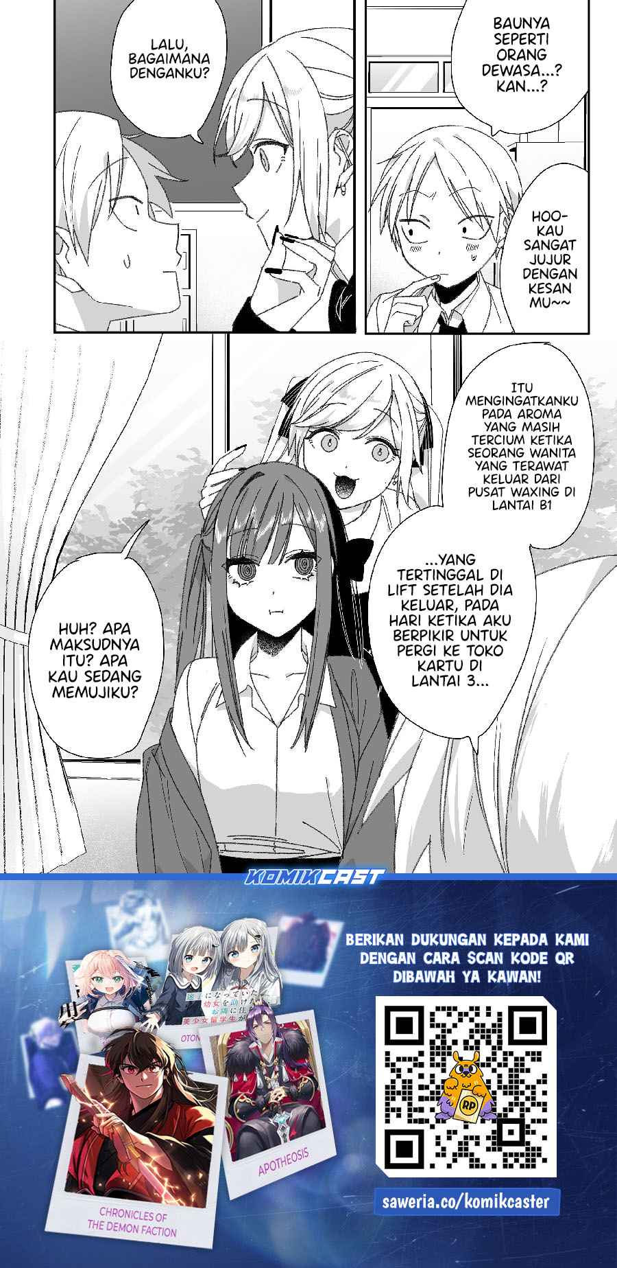 Jirai Nandesuka? Chihara-san Chapter 62 Bahasa Indonesia