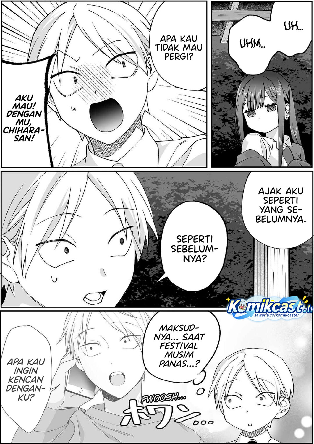 Jirai Nandesuka? Chihara-san Chapter 86 Bahasa Indonesia