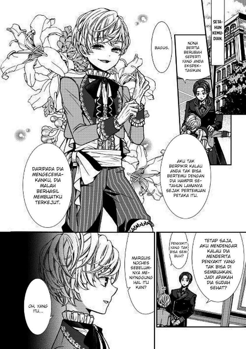 Jishou Akuyaku Reijou na Konyakusha no Kansatsu Kiroku Chapter 01 Bahasa Indonesia