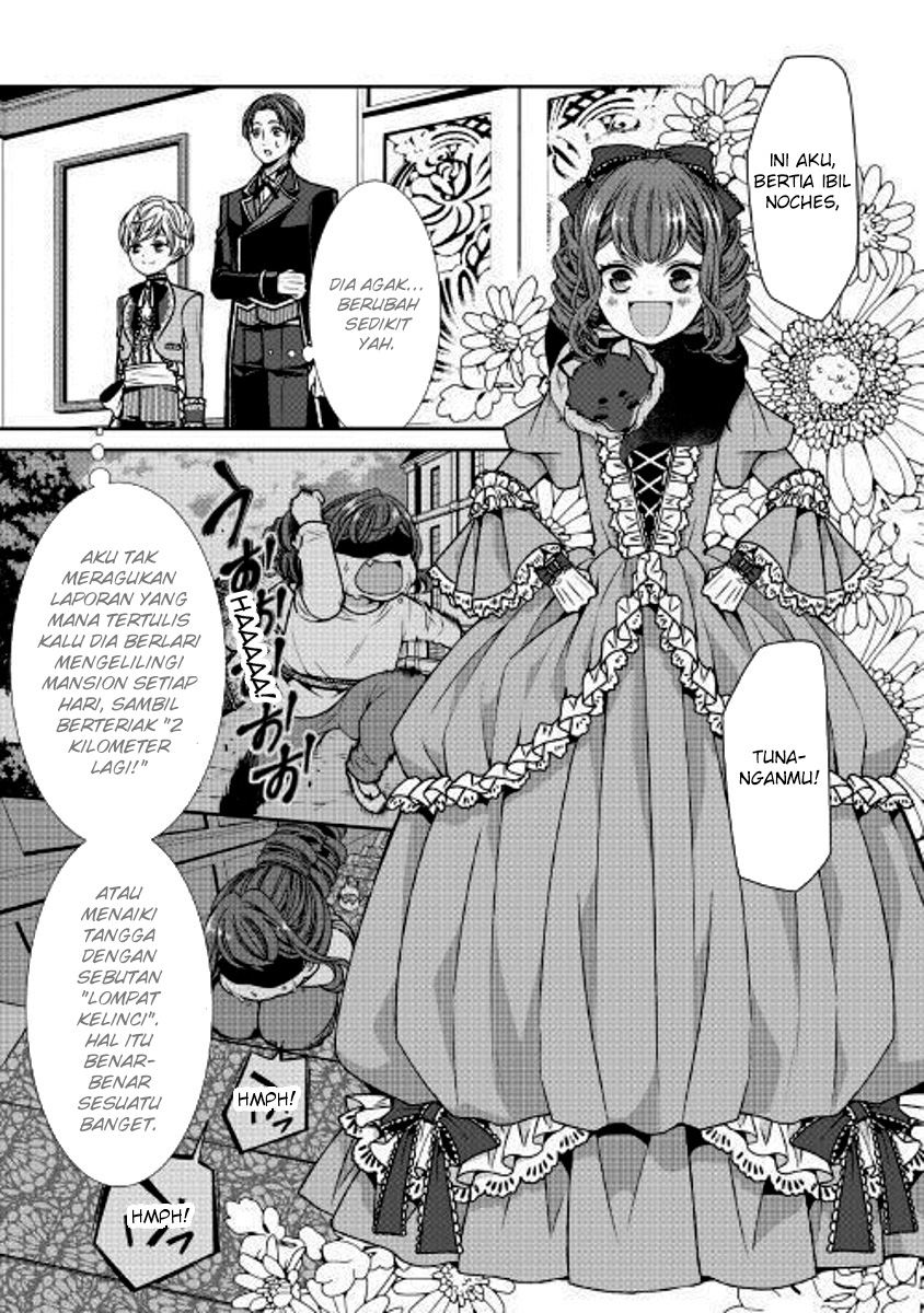Jishou Akuyaku Reijou na Konyakusha no Kansatsu Kiroku Chapter 01 Bahasa Indonesia