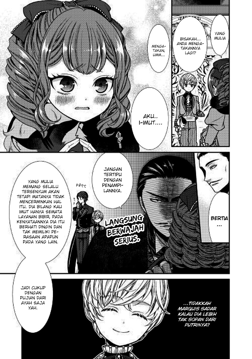 Jishou Akuyaku Reijou na Konyakusha no Kansatsu Kiroku Chapter 01 Bahasa Indonesia