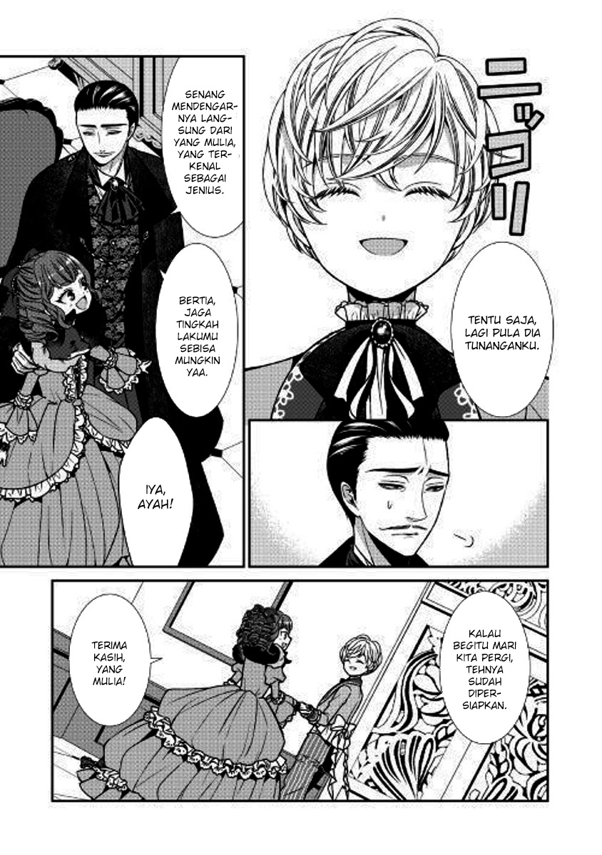 Jishou Akuyaku Reijou na Konyakusha no Kansatsu Kiroku Chapter 01 Bahasa Indonesia