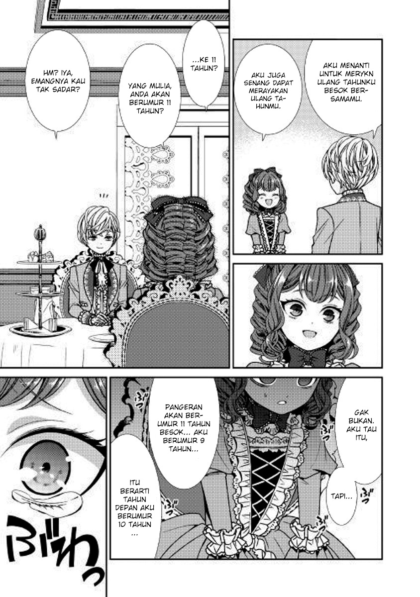 Jishou Akuyaku Reijou na Konyakusha no Kansatsu Kiroku Chapter 01 Bahasa Indonesia