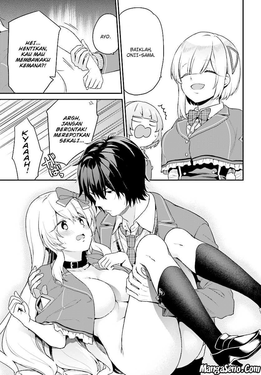 Jishou F-Rank no Oniisama ga Game de Hyouka sareru Gakuen no Chouten ni Kunrin suru Sou desu yo? chapter 9