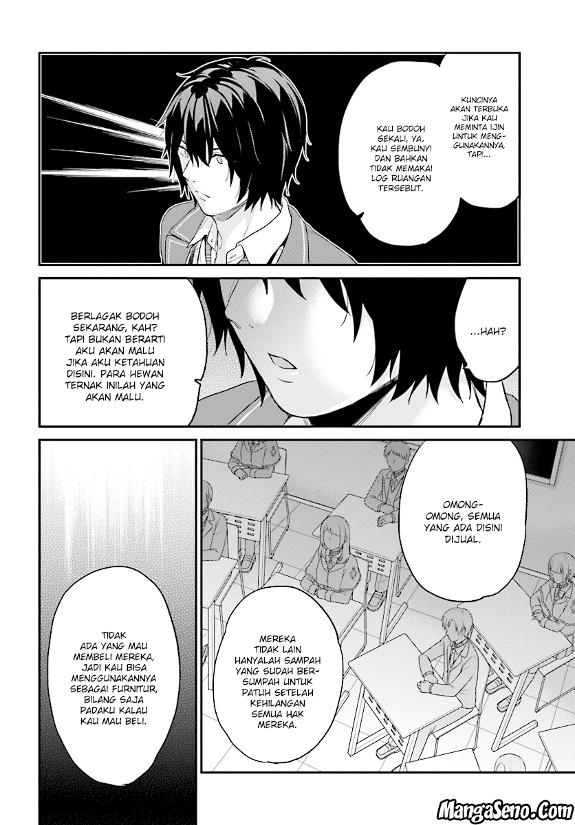 Jishou F-Rank no Oniisama ga Game de Hyouka sareru Gakuen no Chouten ni Kunrin suru Sou desu yo? Chapter 10 Bahasa Indonesia