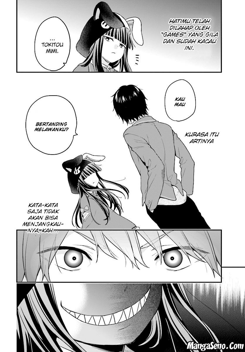 Jishou F-Rank no Oniisama ga Game de Hyouka sareru Gakuen no Chouten ni Kunrin suru Sou desu yo? Chapter 10 Bahasa Indonesia