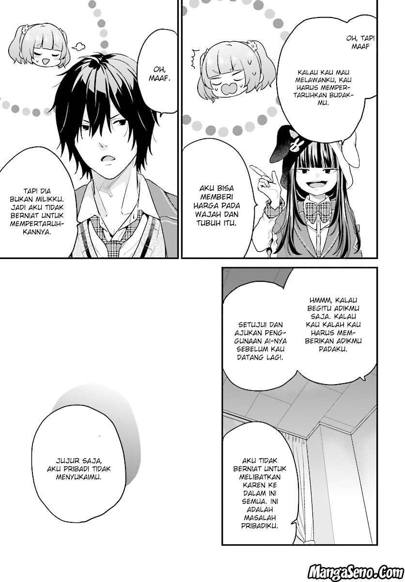 Jishou F-Rank no Oniisama ga Game de Hyouka sareru Gakuen no Chouten ni Kunrin suru Sou desu yo? Chapter 10 Bahasa Indonesia
