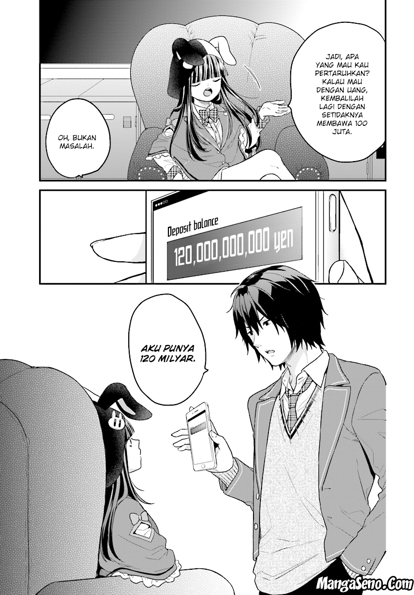 Jishou F-Rank no Oniisama ga Game de Hyouka sareru Gakuen no Chouten ni Kunrin suru Sou desu yo? Chapter 10 Bahasa Indonesia