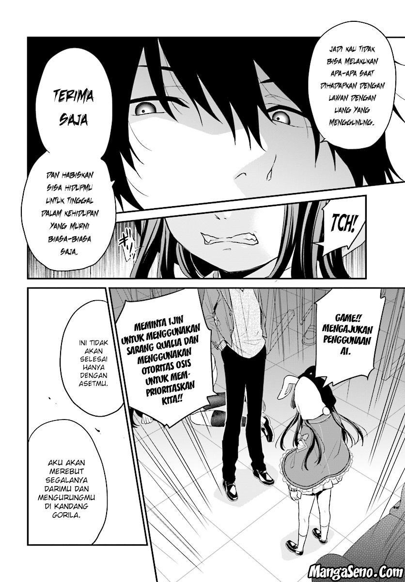 Jishou F-Rank no Oniisama ga Game de Hyouka sareru Gakuen no Chouten ni Kunrin suru Sou desu yo? Chapter 10 Bahasa Indonesia