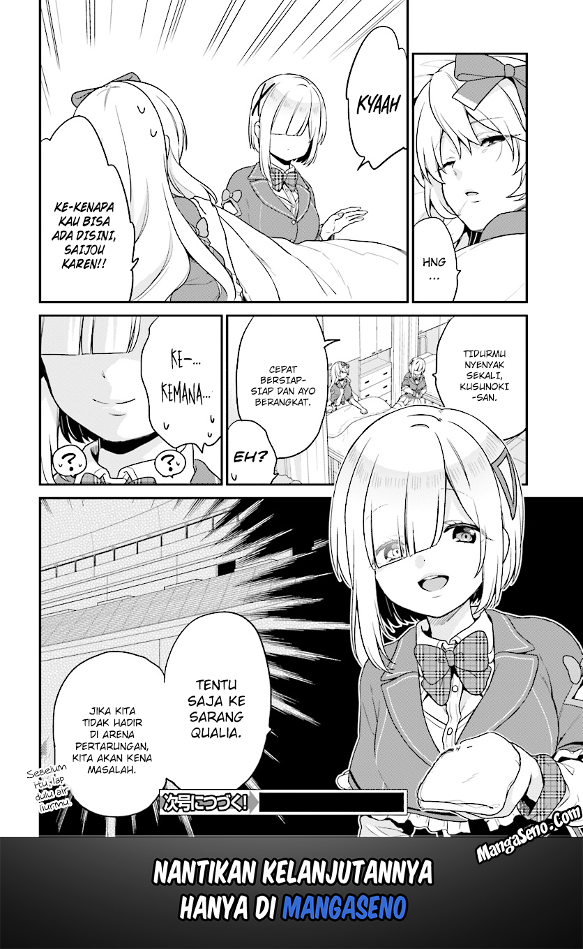 Jishou F-Rank no Oniisama ga Game de Hyouka sareru Gakuen no Chouten ni Kunrin suru Sou desu yo? Chapter 10 Bahasa Indonesia