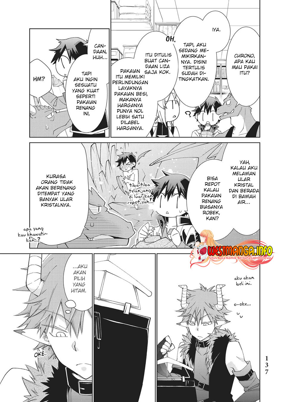 Jishou! Heibon Mazoku no Eiyuu Life Chapter 33 Bahasa Indonesia