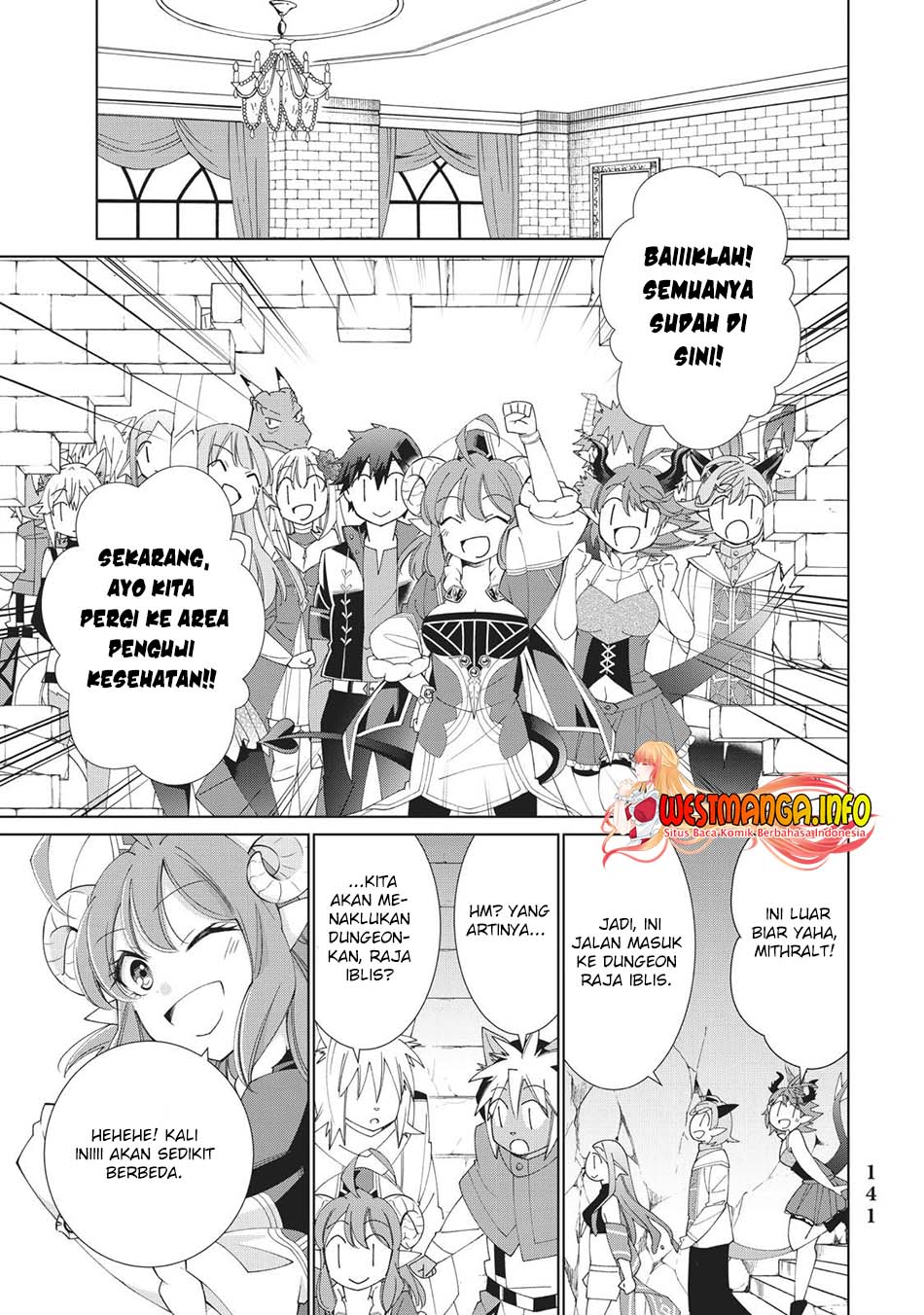 Jishou! Heibon Mazoku no Eiyuu Life Chapter 33 Bahasa Indonesia