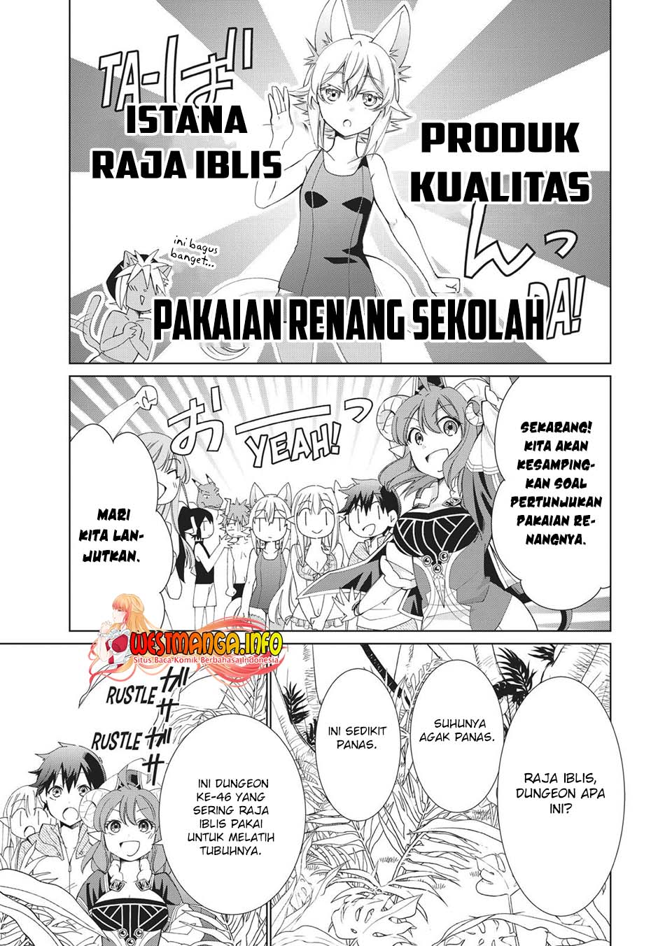 Jishou! Heibon Mazoku no Eiyuu Life Chapter 33 Bahasa Indonesia