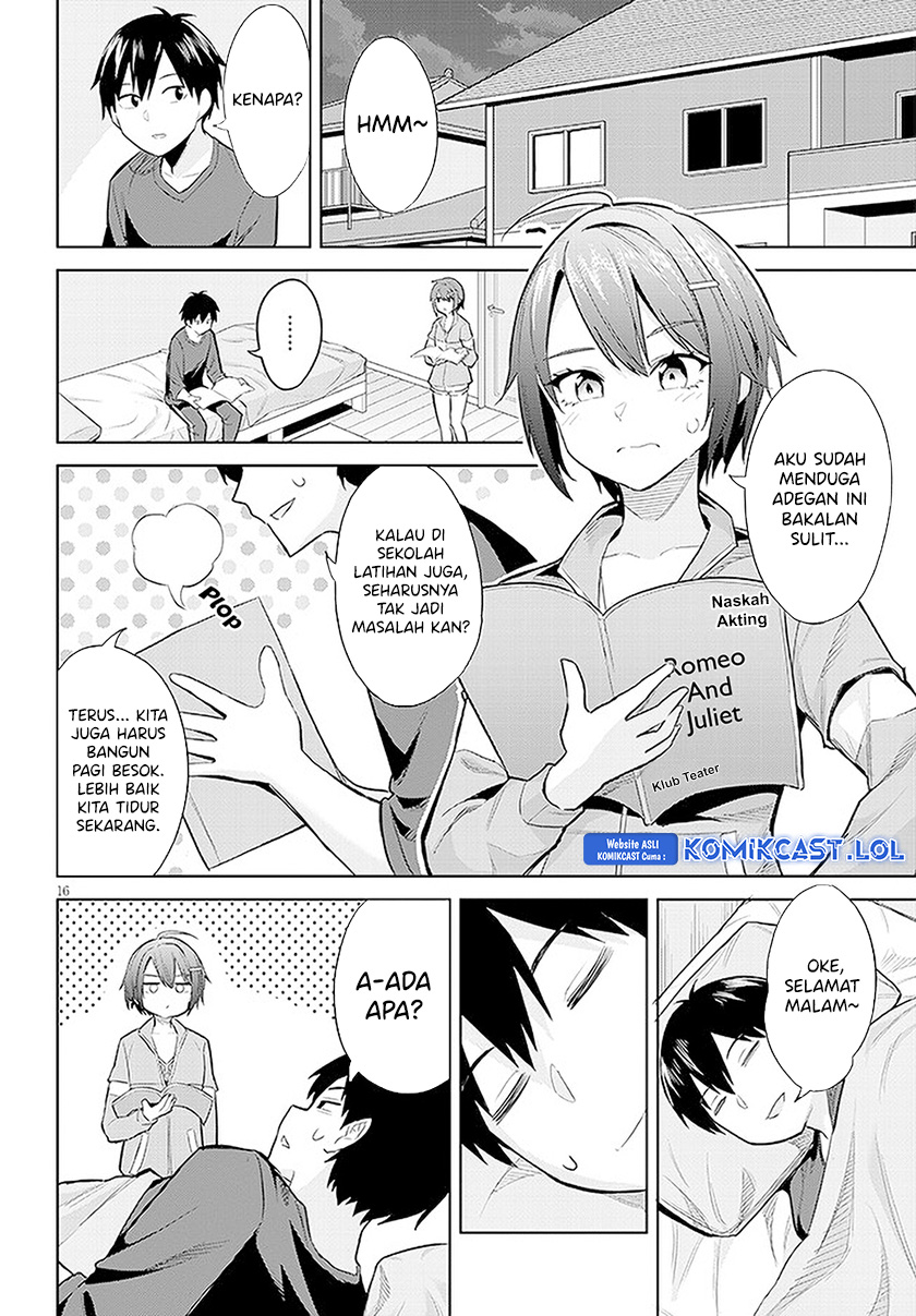 Jitsu wa Gimai (Imouto) deshita. ~Saikin de Kitagiri no Otouto no Kyorikan ga Yatara Chikaiwake~ Chapter 14 Bahasa Indonesia