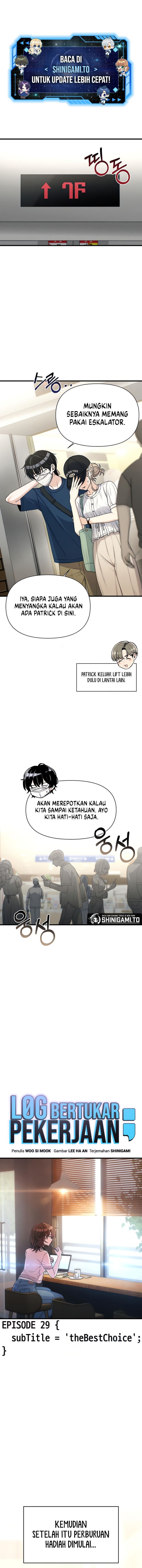 Job Change Log chapter 29