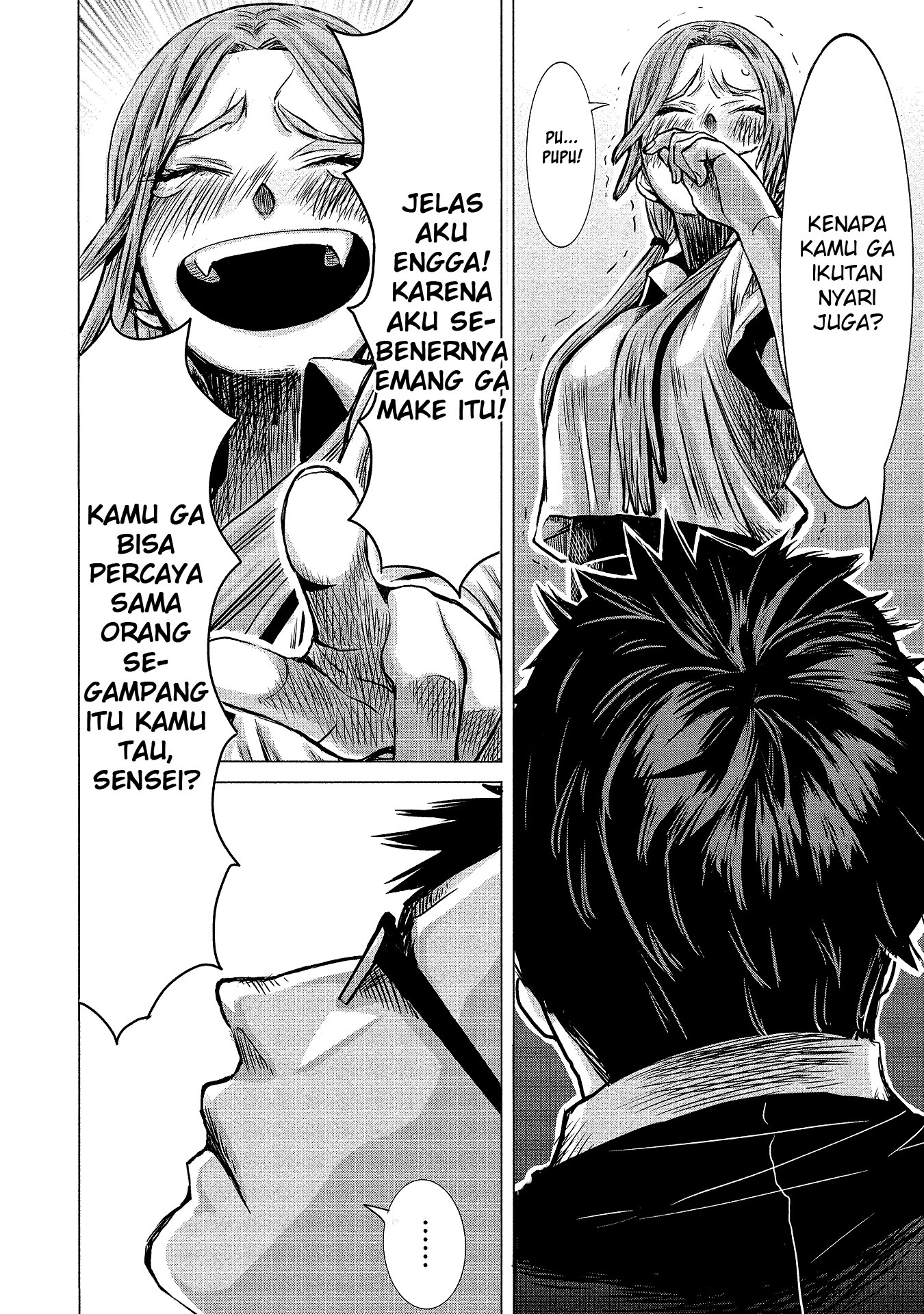 Joshikousei to Seishokusha-san Chapter 01 Bahasa Indonesia