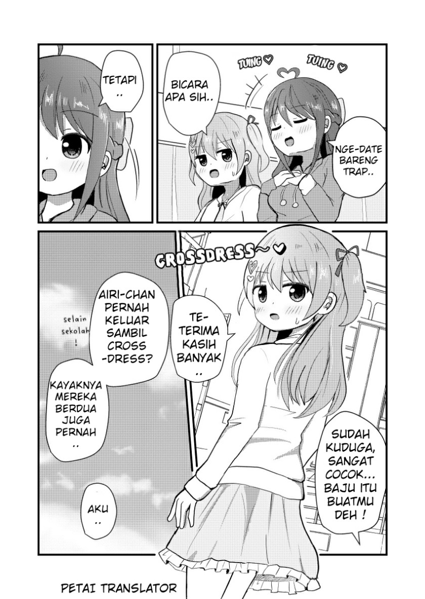 Josou Suisen de Joshikou ni Nyuugaku Shimashita Chapter 04.2 Bahasa Indonesia