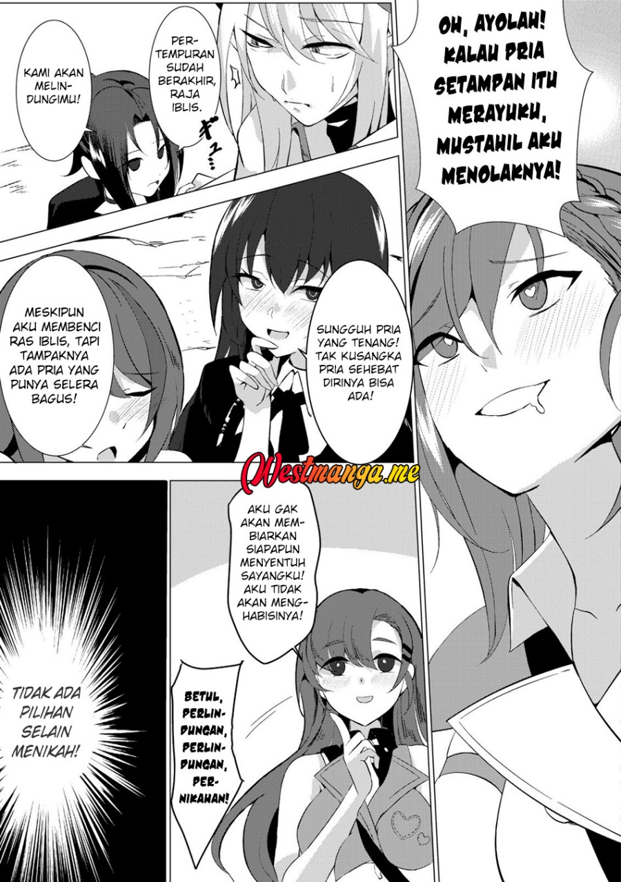 Joudan de Onna Yuusha-tachi wo Kudoita Daimaou, Sarawarete Kyousei Shinkon Seikatsu Chapter 01 Bahasa Indonesia