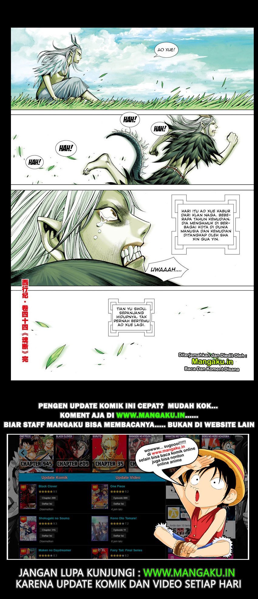 Journey to the West (Zheng Jian He) Chapter 44 Bahasa Indonesia