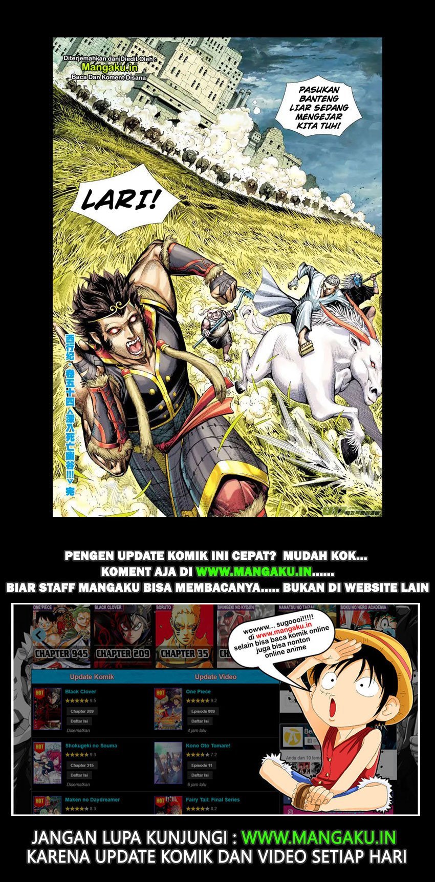 Journey to the West (Zheng Jian He) Chapter 54 Bahasa Indonesia