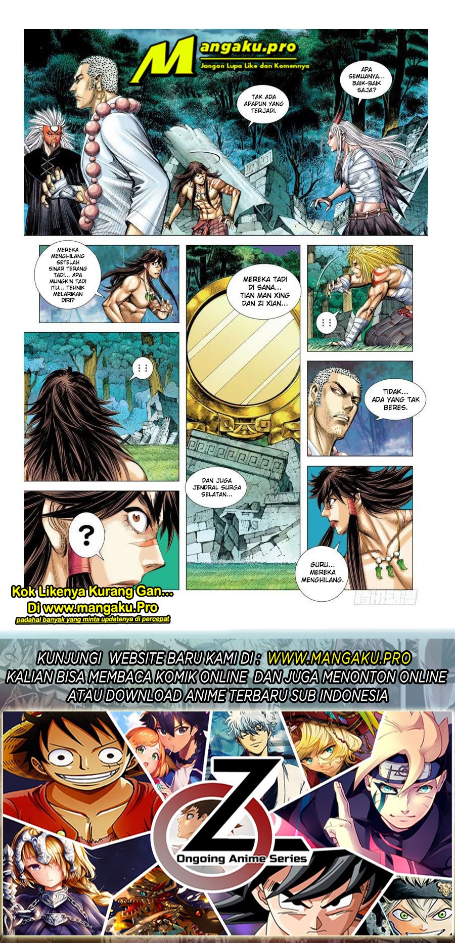 Journey to the West (Zheng Jian He) chapter 100