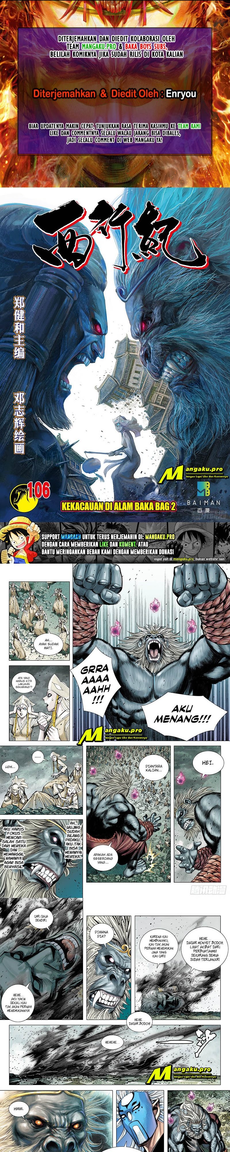 Journey to the West (Zheng Jian He) Chapter 106.2 Bahasa Indonesia