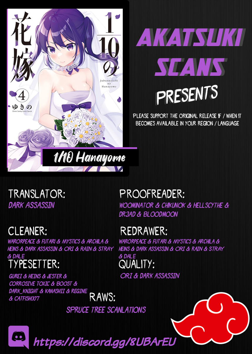 Jubunnoichi no Hanayome chapter 33