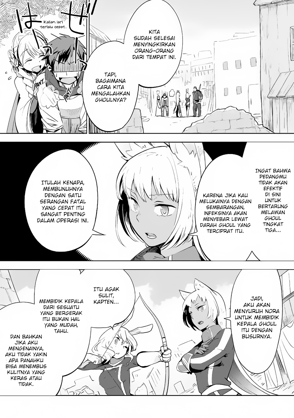 Jui-san no Oshigoto in Isekai Chapter 10 Bahasa Indonesia